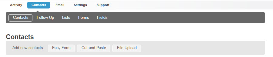 Uploading Contacts into RenMind Wire
