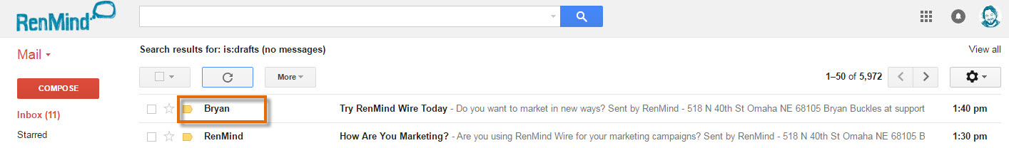 Email Marketing With RenMind Wire