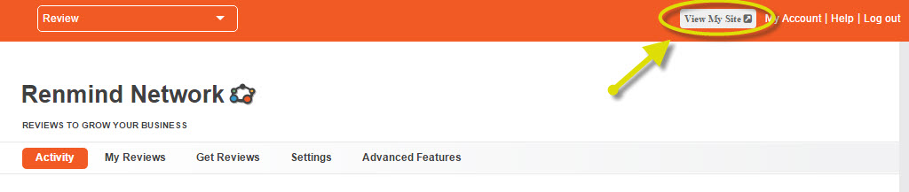 RenMind Network Previewing Your Marketing Pages